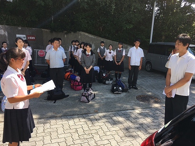 ②入所式②