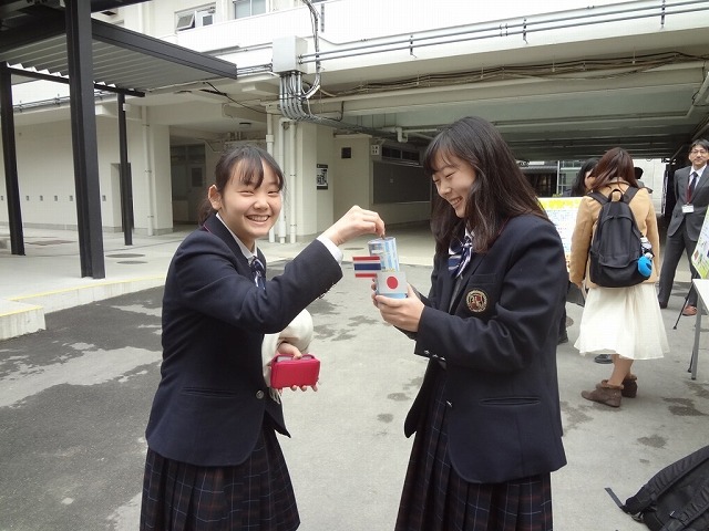 ボランティア部募金活動