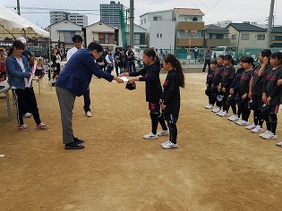 準優勝表彰①