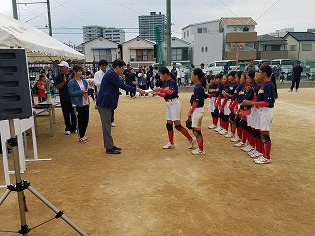 第３位表彰①