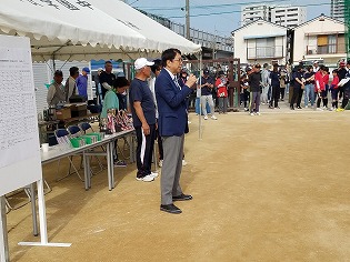 開会式⑤校長先生挨拶