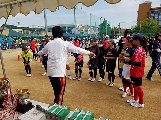 開会式後の試合抽選