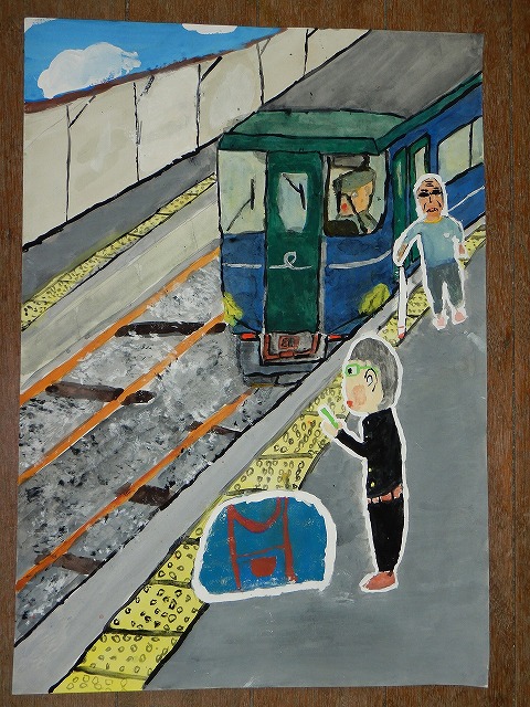 佐々木君作品縦にして